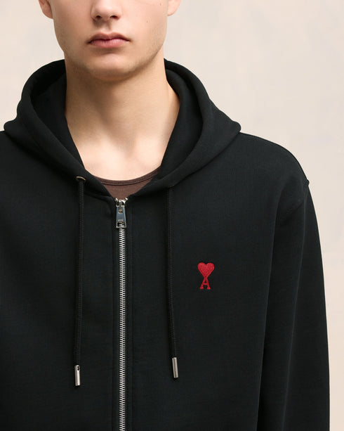AMI PARIS Red Ami De Coeur Hoodie Unisex Apparel